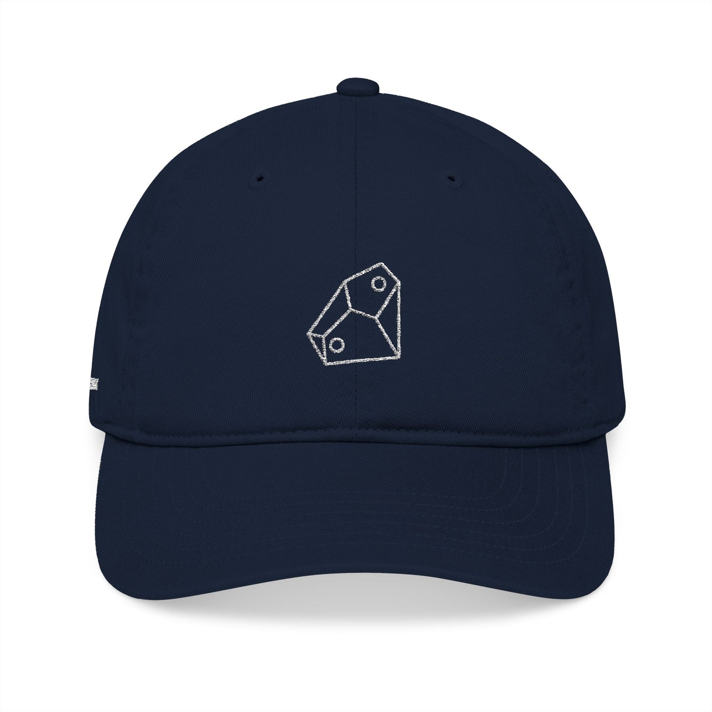 Copy of Embroidered Whale Tail Organic Baseball Cap – Eco-Friendly Nautical Hat